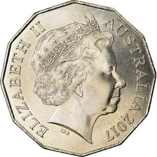 Coin, Australia, 50 Cents, 2017, Eddie Mabo, MS(63), Cupro-nickel
