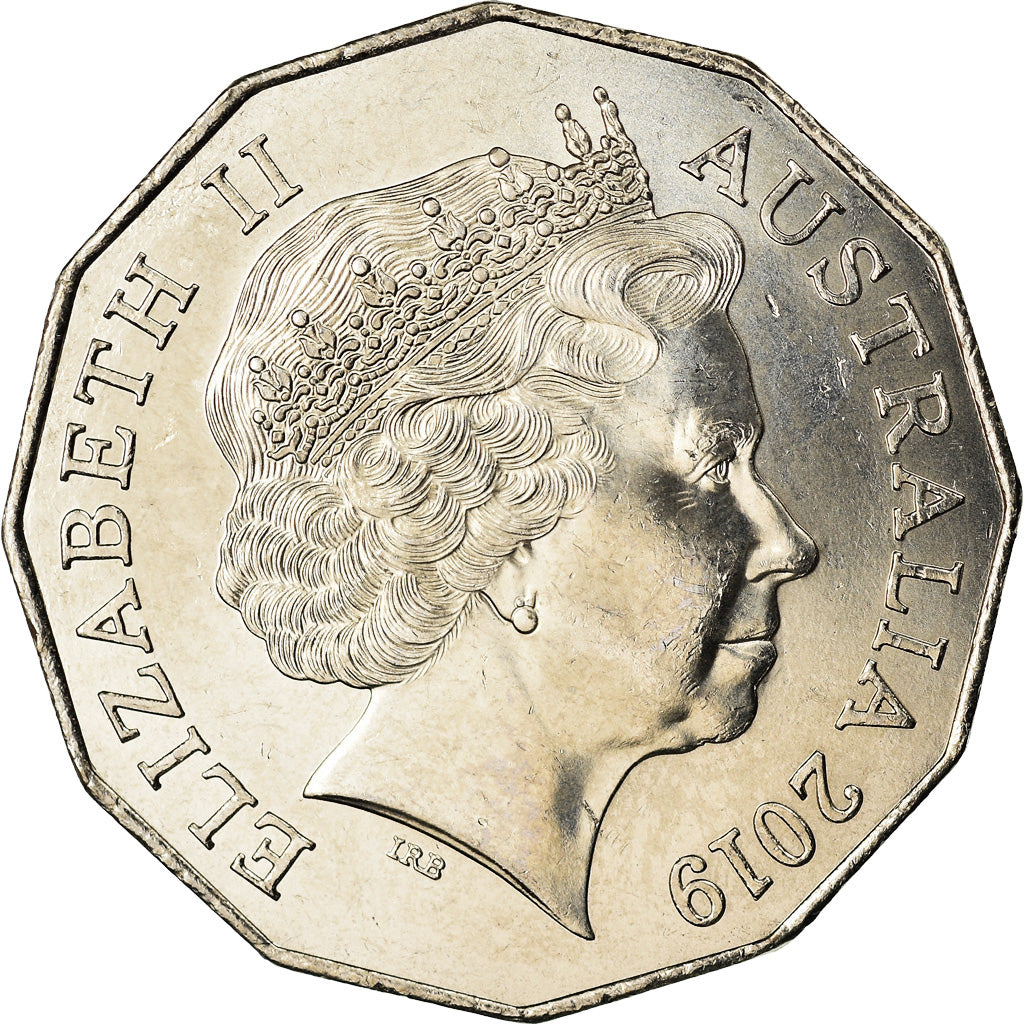 Coin, Australia, 50 Cents, 2019, Langues indigènes, MS(63), Cupro-nickel