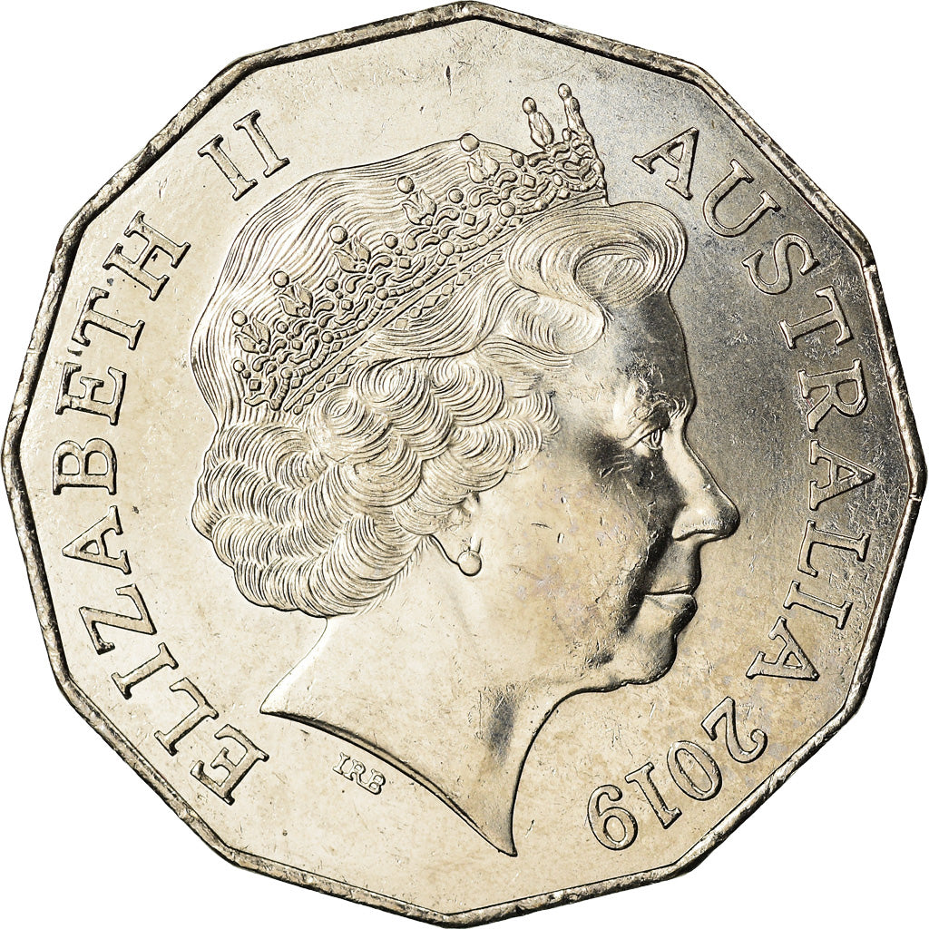 Coin, Australia, 50 Cents, 2019, Langues indigènes, MS(63), Cupro-nickel