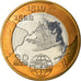 Coin, CABINDA, 20 Macutas, 2019, Fernand de Magellan, MS(63), Bi-Metallic