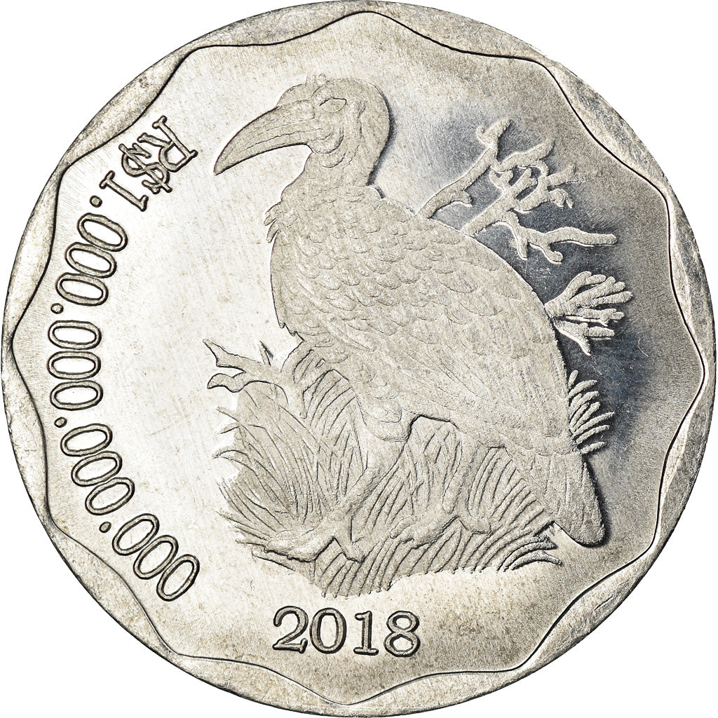 Coin, CABINDA, 1 billion de reais, 2018, MS(63), Aluminum