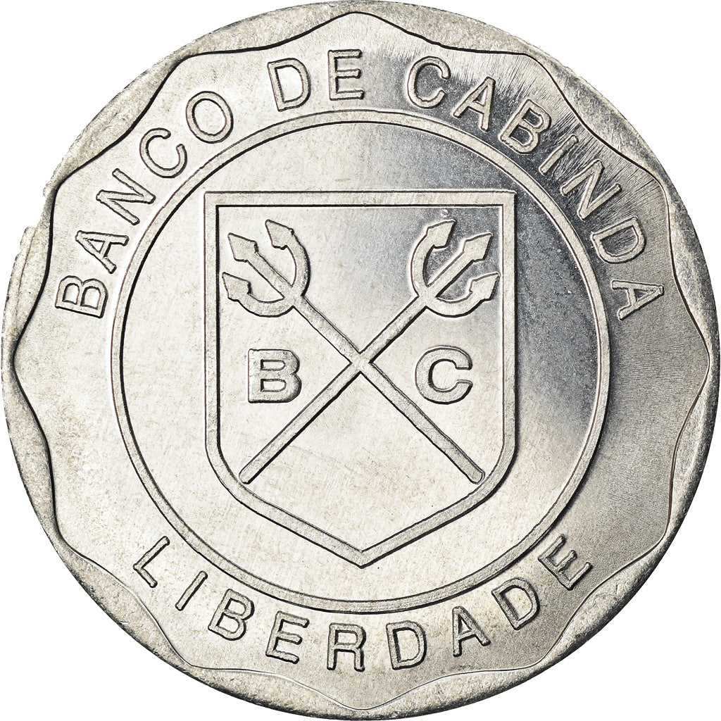 Coin, CABINDA, 1 billion de reais, 2018, MS(63), Aluminum