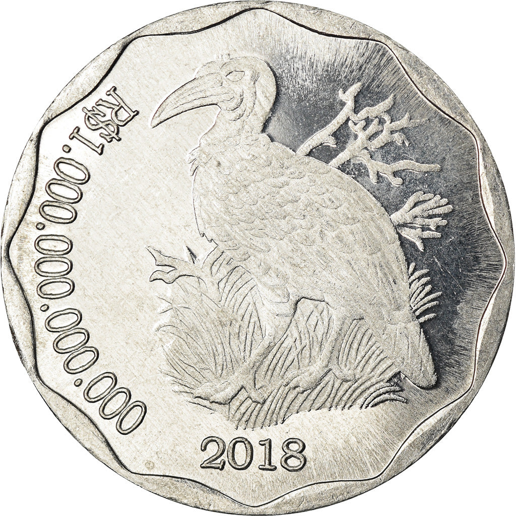 Coin, CABINDA, 1 billion de reais, 2018, MS(63), Aluminum