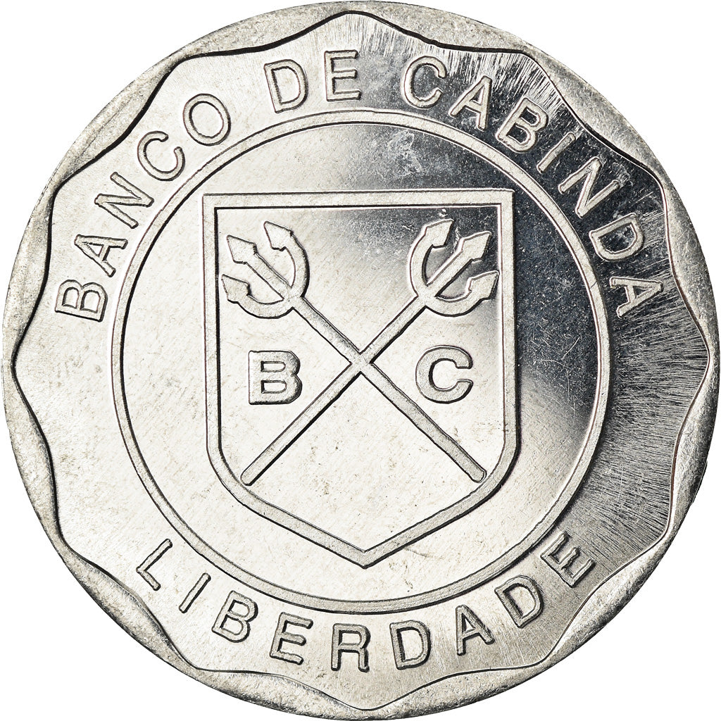Coin, CABINDA, 1 billion de reais, 2018, MS(63), Aluminum