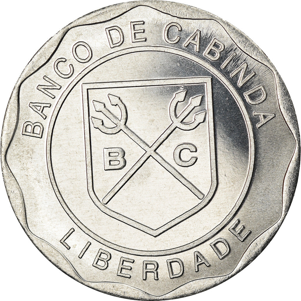 Coin, CABINDA, 1 billion de reais, 2018, MS(63), Aluminum