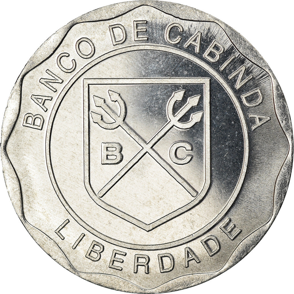 Coin, CABINDA, 1 billion de reais, 2018, MS(63), Aluminum