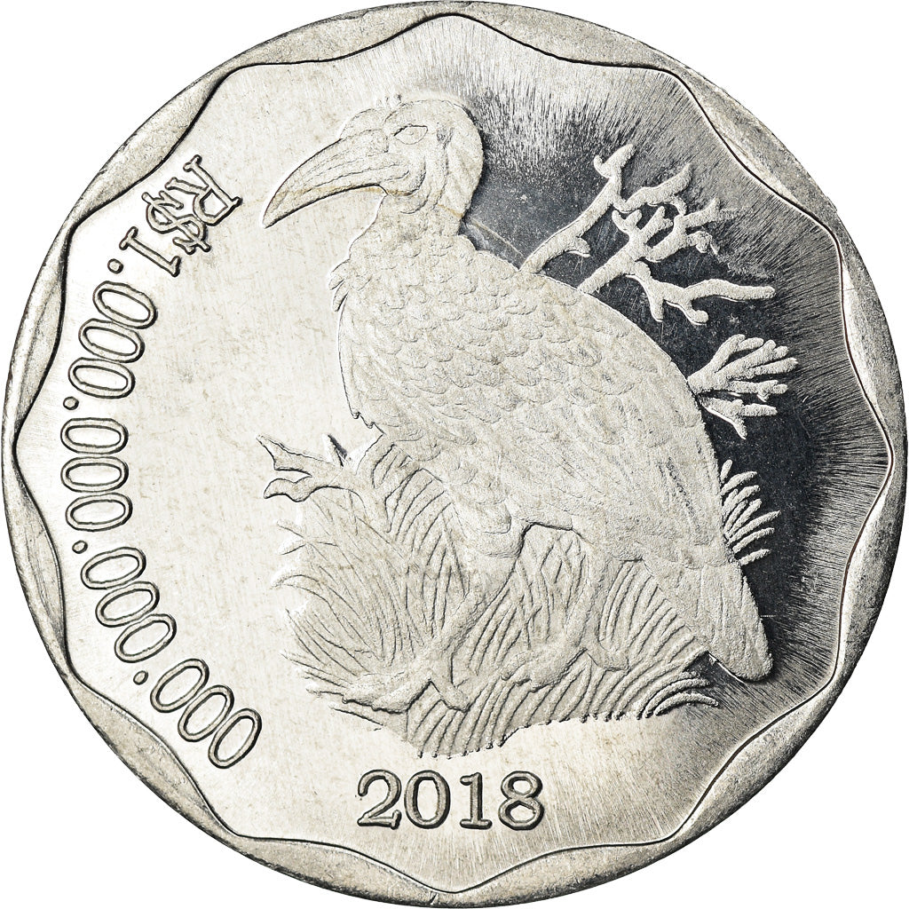 Coin, CABINDA, 500 milliards de reais, 2018, MS(63), Aluminum