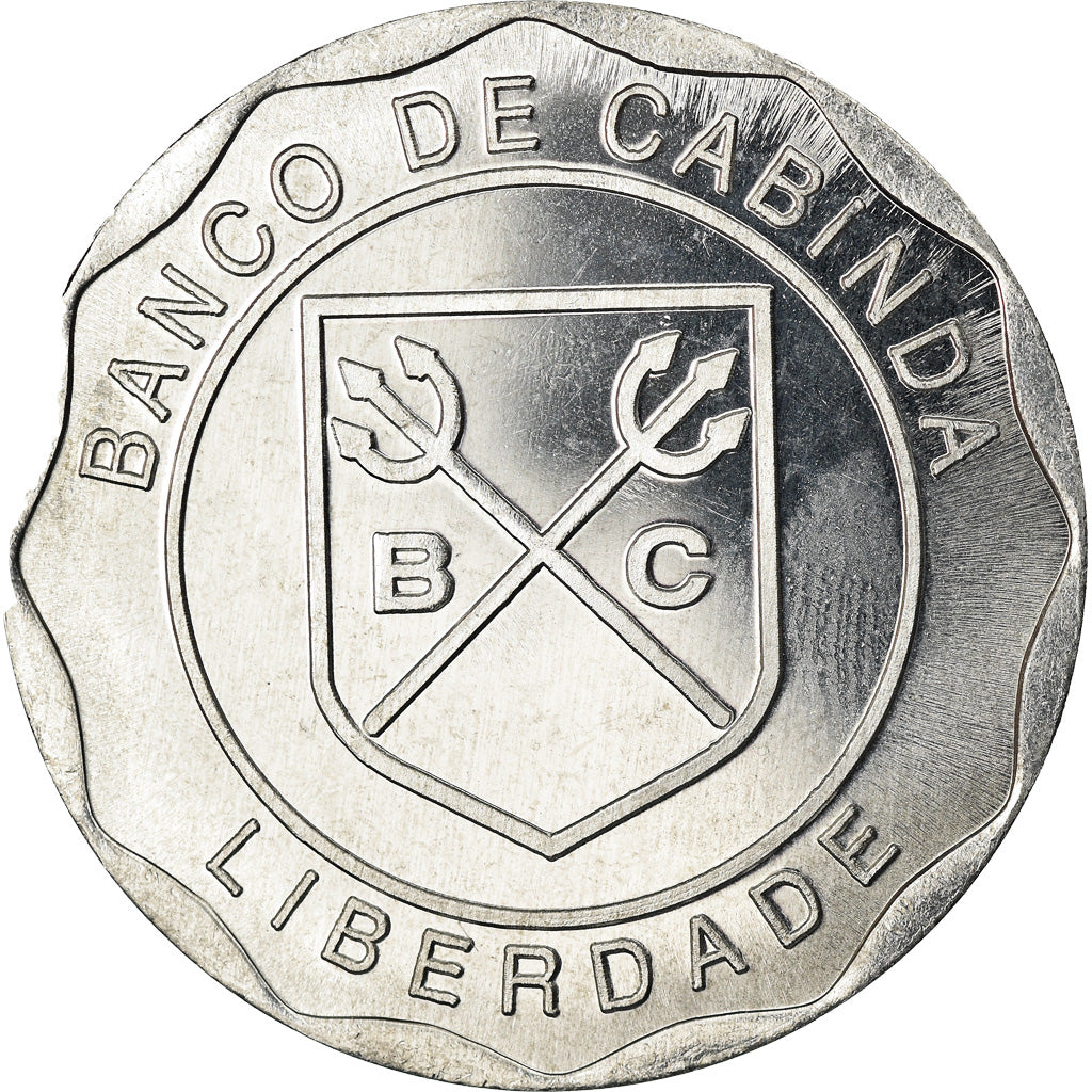 Coin, CABINDA, 500 milliards de reais, 2018, MS(63), Aluminum
