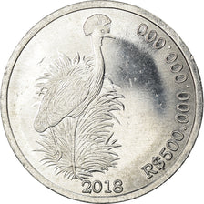 Coin, CABINDA, 500 milliards de reais, 2018, MS(63), Aluminum