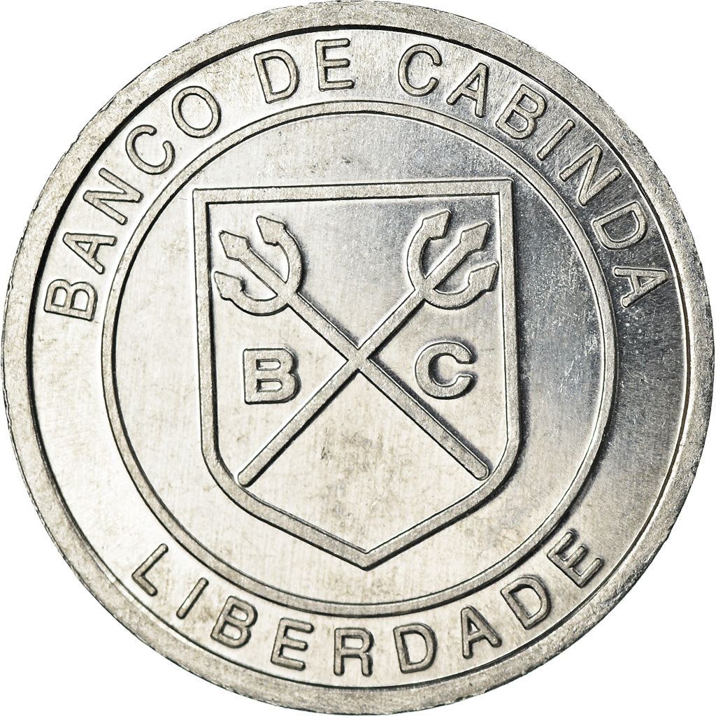 Coin, CABINDA, 250 milliards de reais, 2018, MS(63), Aluminum