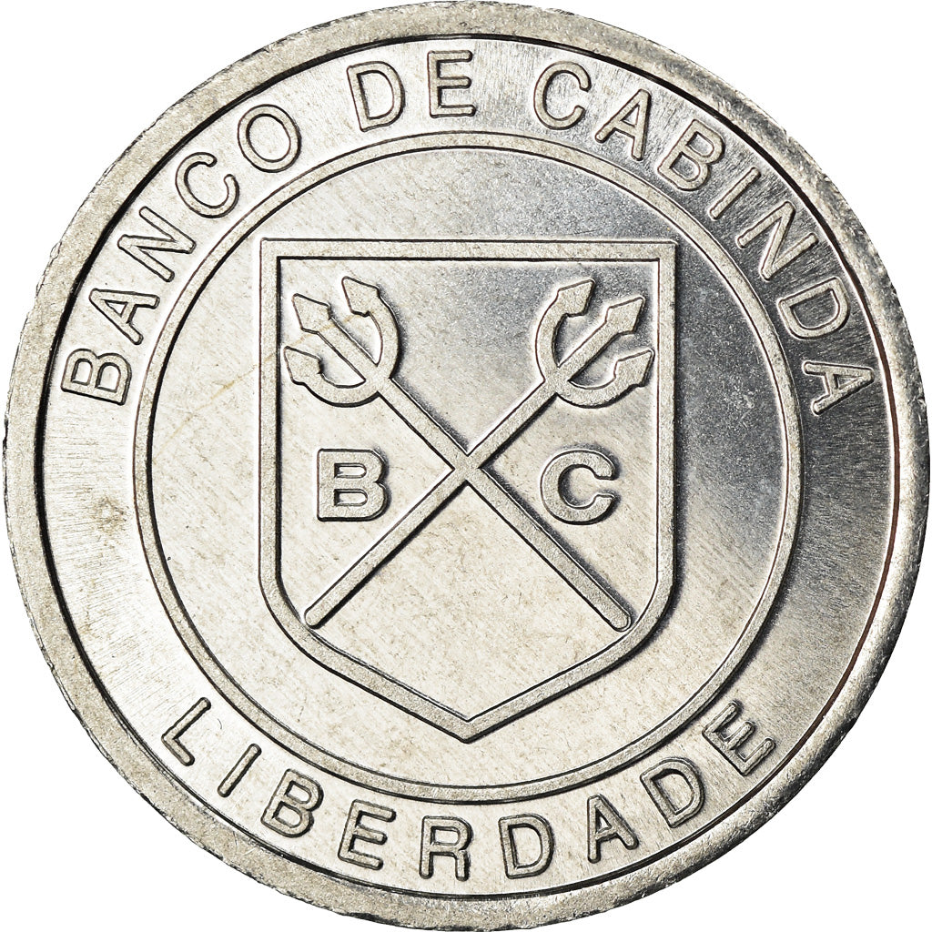 Coin, CABINDA, 250 milliards de reais, 2018, MS(63), Aluminum
