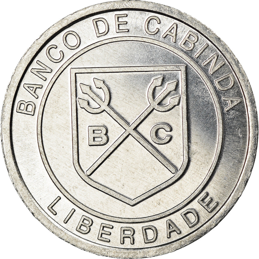 Coin, CABINDA, 250 milliards de reais, 2018, MS(63), Aluminum