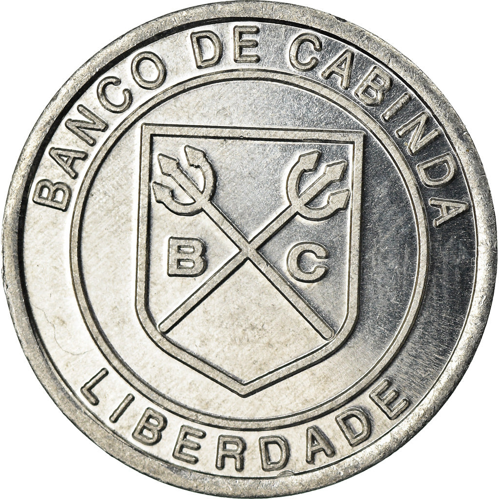 Coin, CABINDA, 100 milliards de reais, 2018, MS(63), Aluminum