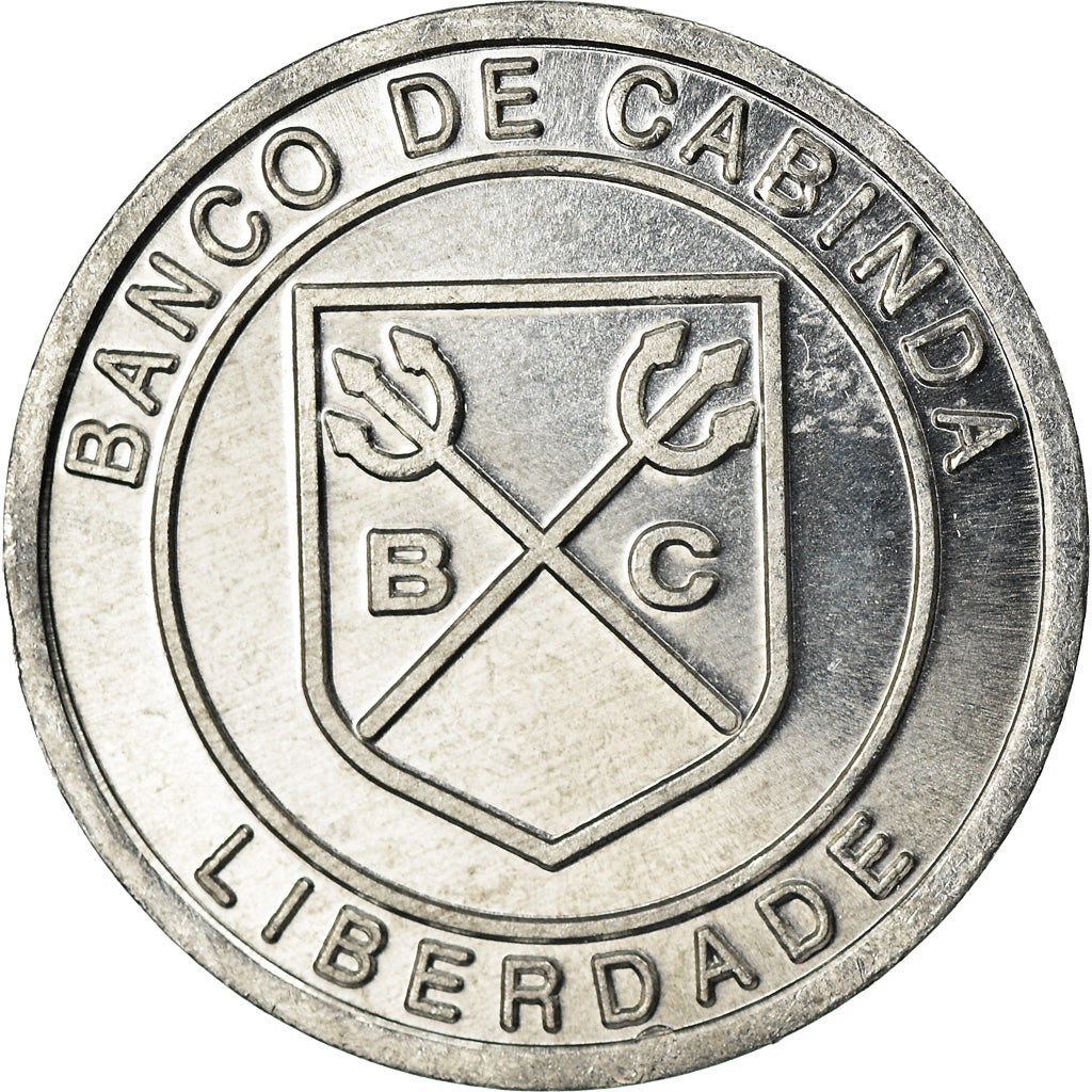 Coin, CABINDA, 100 milliards de reais, 2018, MS(63), Aluminum