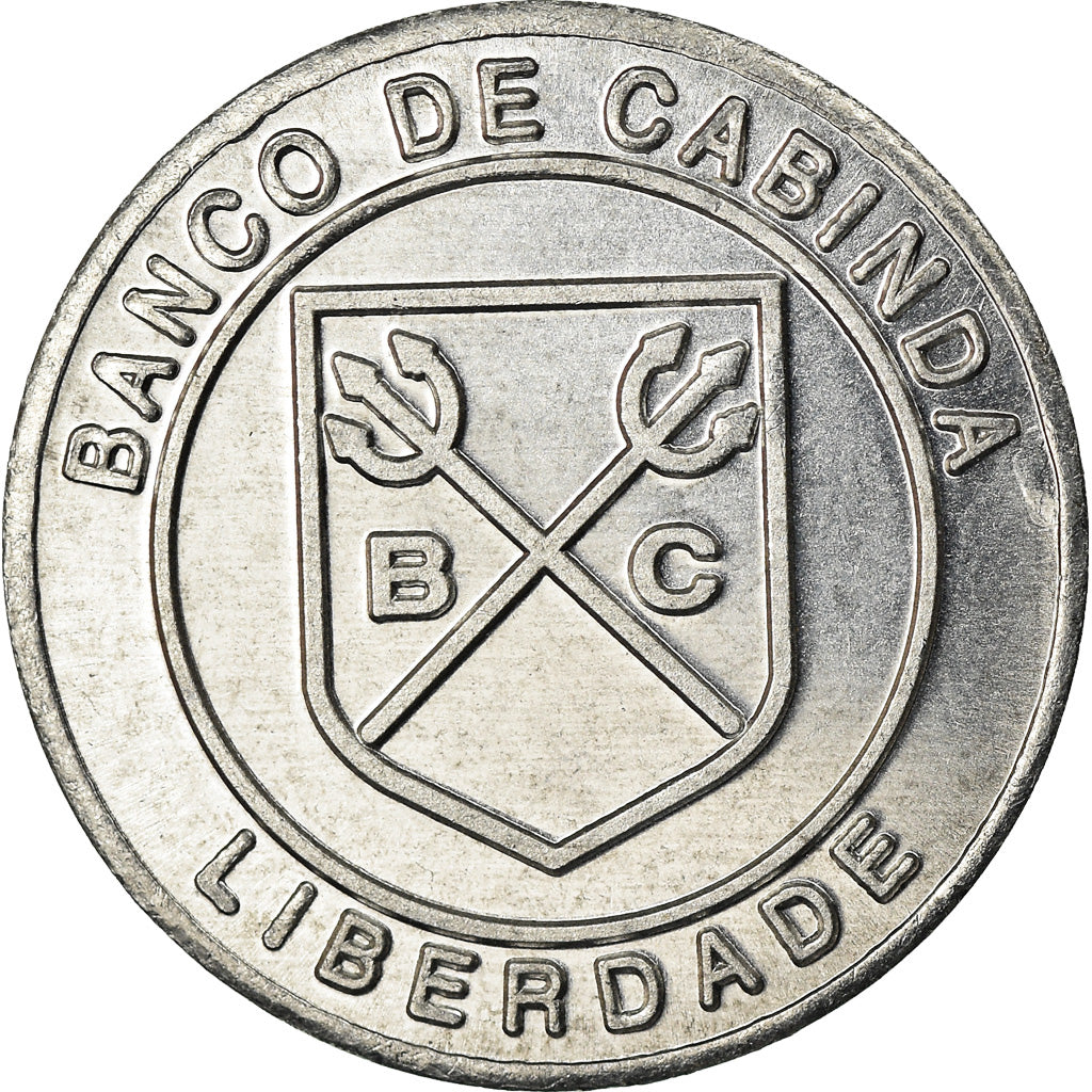 Coin, CABINDA, 50 milliards de reais, 2018, MS(63), Aluminum