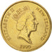 Nouvelle-Zélande, Elizabeth II, 2 Dollars, 1990, TTB+, Aluminum-Bronze, KM:79