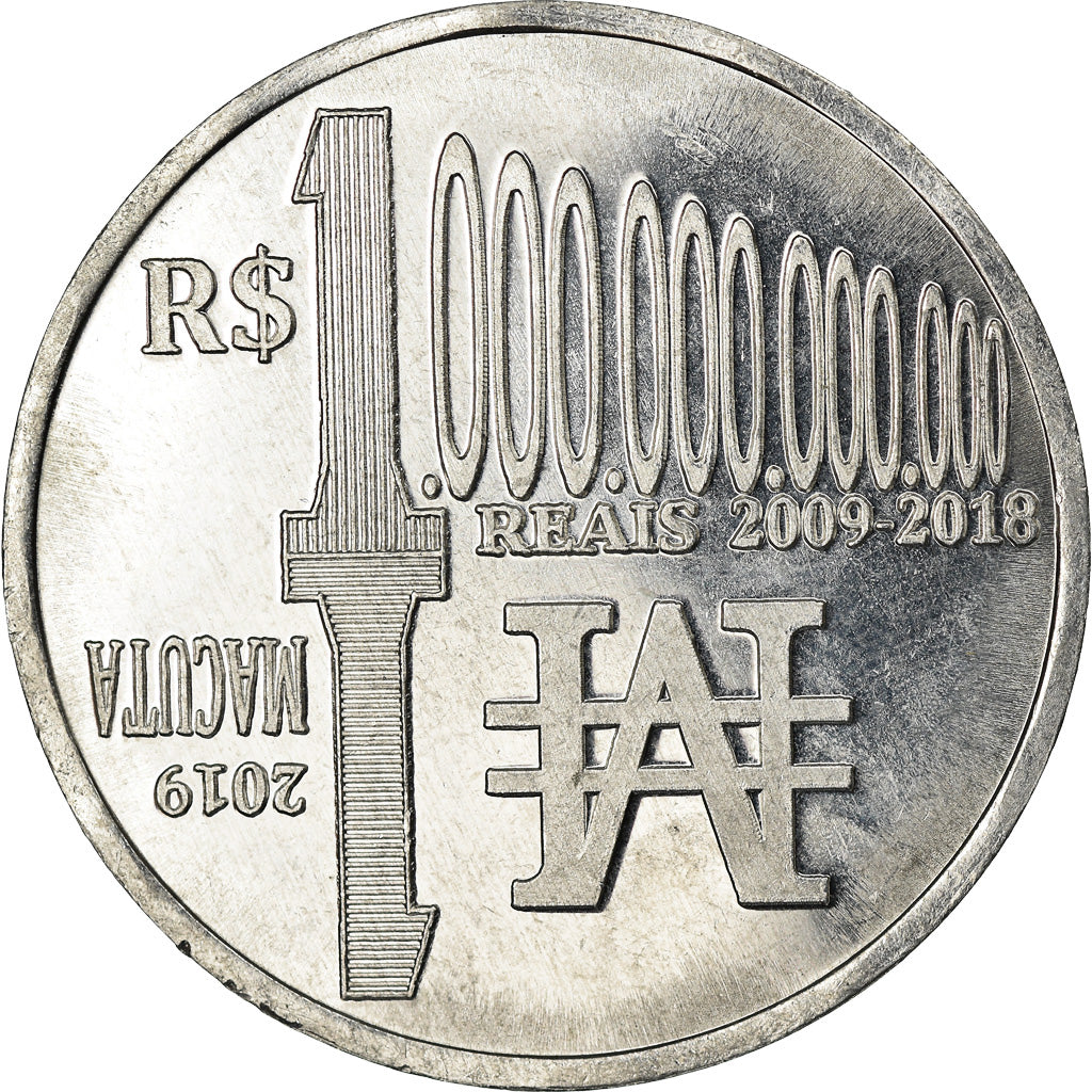 Coin, CABINDA, Macuta, 2019, MS(63), Aluminum