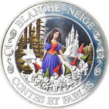 France, Medal, Blanche Neige, Contes et Fables, MS(64), Silver