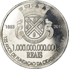 Monnaie, CABINDA, 1 billion de reais, 2018, Fondation de Cabinda, SPL, Aluminium