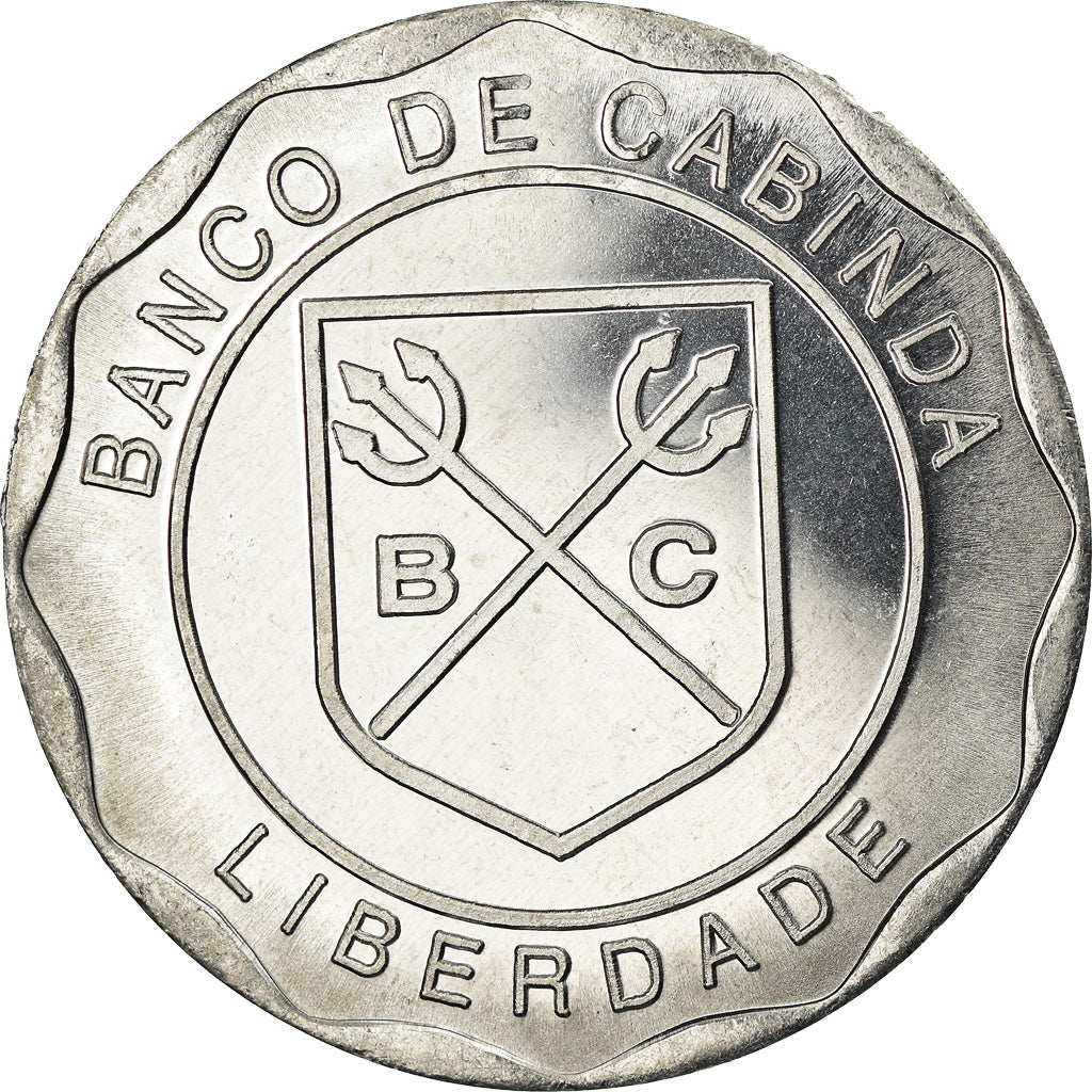 Monnaie, CABINDA, 1 billion de reais, 2018, Fondation de Cabinda, SPL, Aluminium