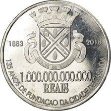 Monnaie, CABINDA, 1 billion de reais, 2018, Fondation de Cabinda, SPL, Aluminium