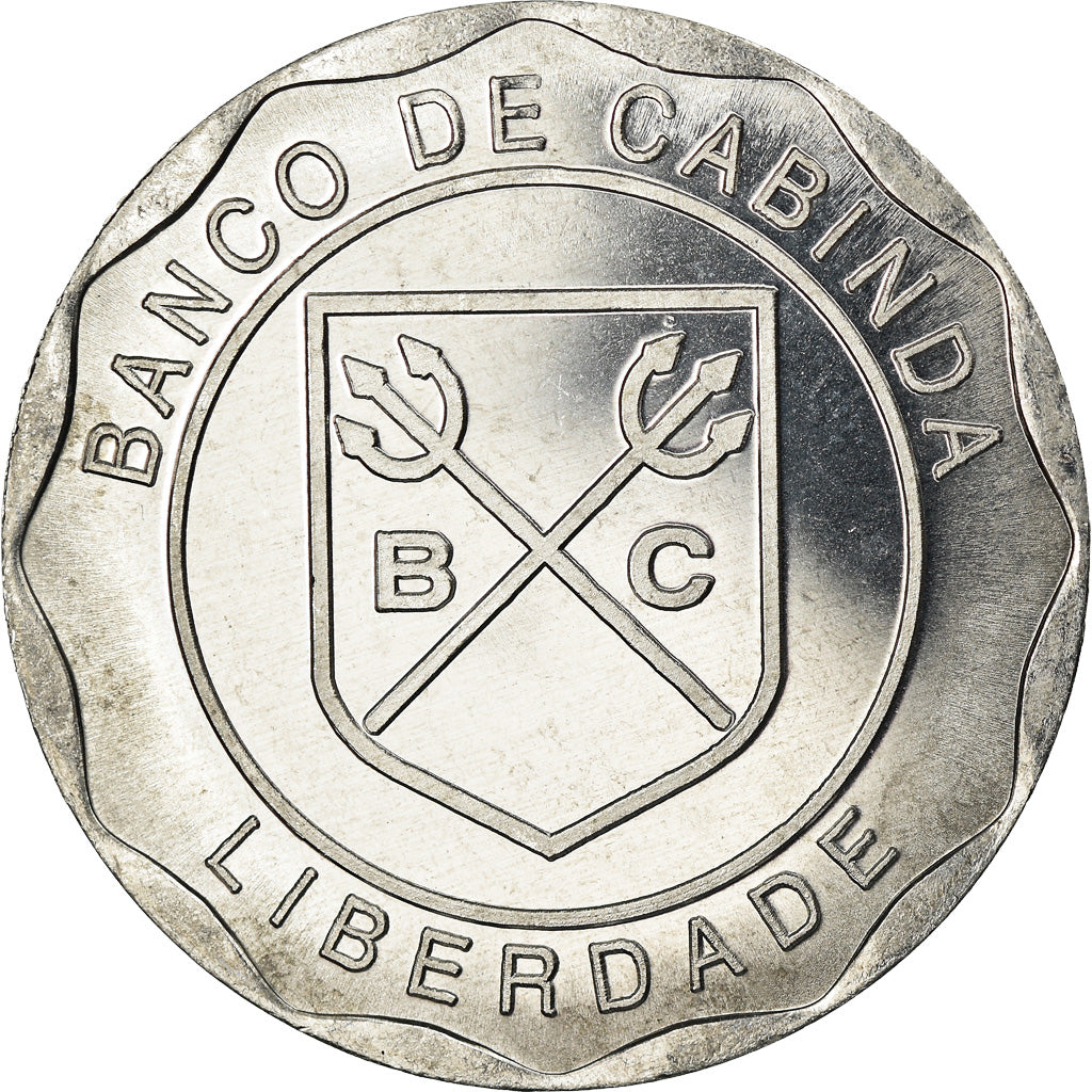 Monnaie, CABINDA, 1 billion de reais, 2018, Fondation de Cabinda, SPL, Aluminium