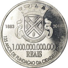 Moneta, CABINDA, 1 billion de reais, 2018, Fondation de Cabinda, SPL, Alluminio