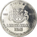 Moneta, CABINDA, 1 billion de reais, 2018, Fondation de Cabinda, SPL, Alluminio