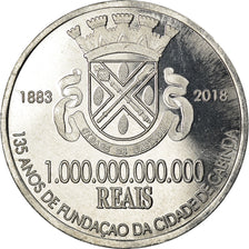 Monnaie, CABINDA, 1 billion de reais, 2018, Fondation de Cabinda, SPL, Aluminium