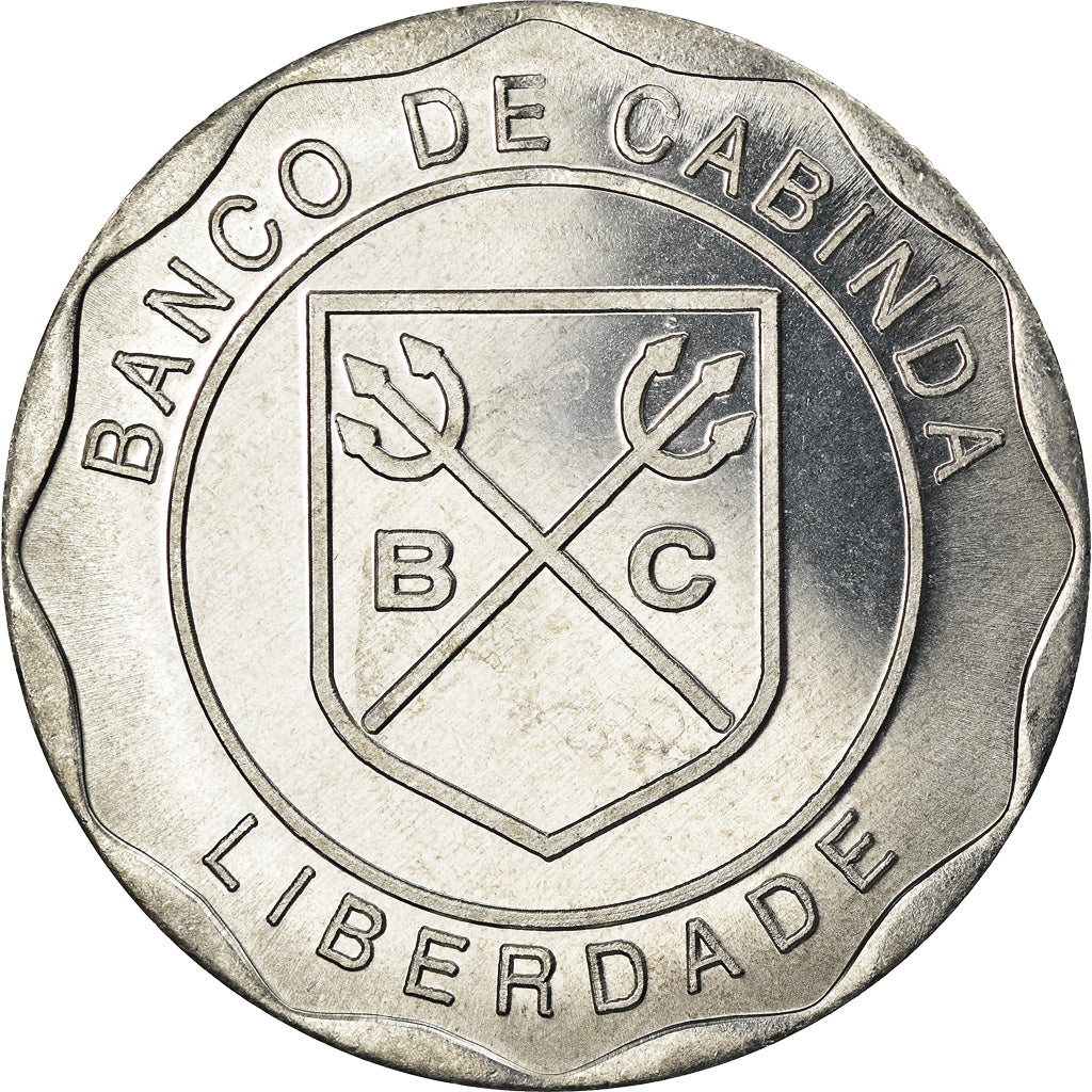 Monnaie, CABINDA, 1 billion de reais, 2018, Fondation de Cabinda, SPL, Aluminium