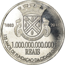 Monnaie, CABINDA, 1 billion de reais, 2018, Fondation de Cabinda, SPL, Aluminium