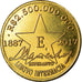 Coin, CABINDA, 2 milliards 500 millions de reais, 2017, Esperanto, MS(63)