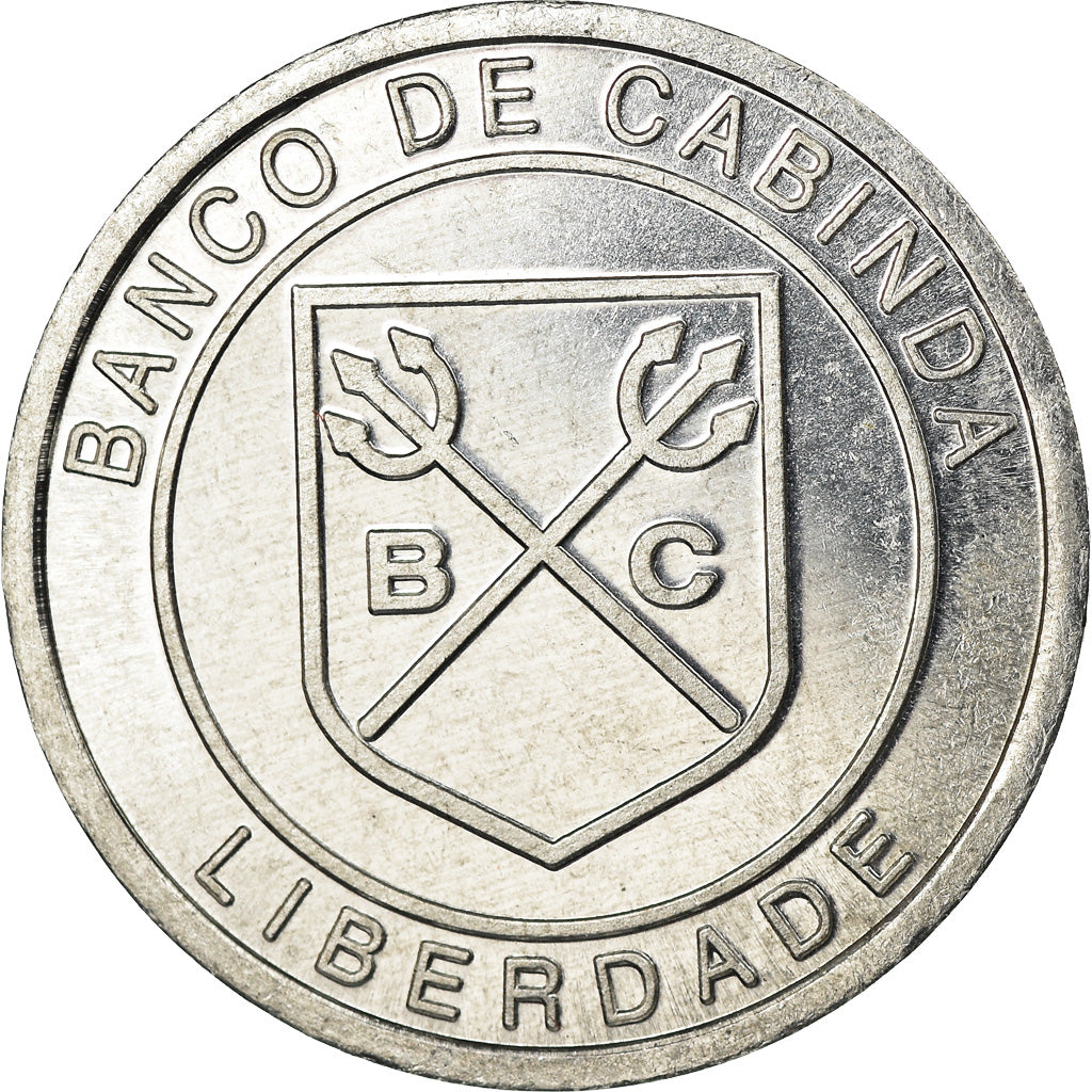Coin, CABINDA, cent millions de reais, 2017, MS(63), Aluminum