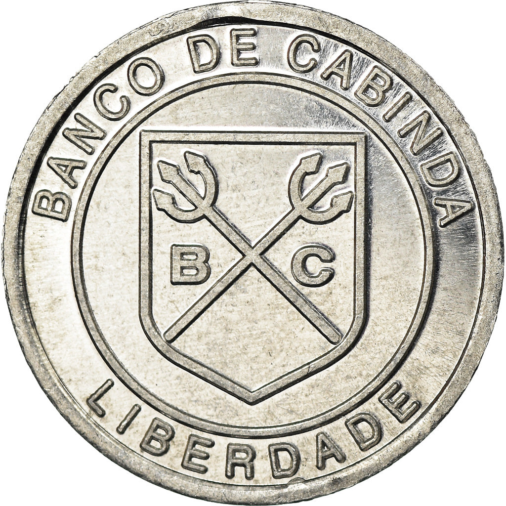 Coin, CABINDA, 50 millions de reais, 2017, MS(63), Aluminum