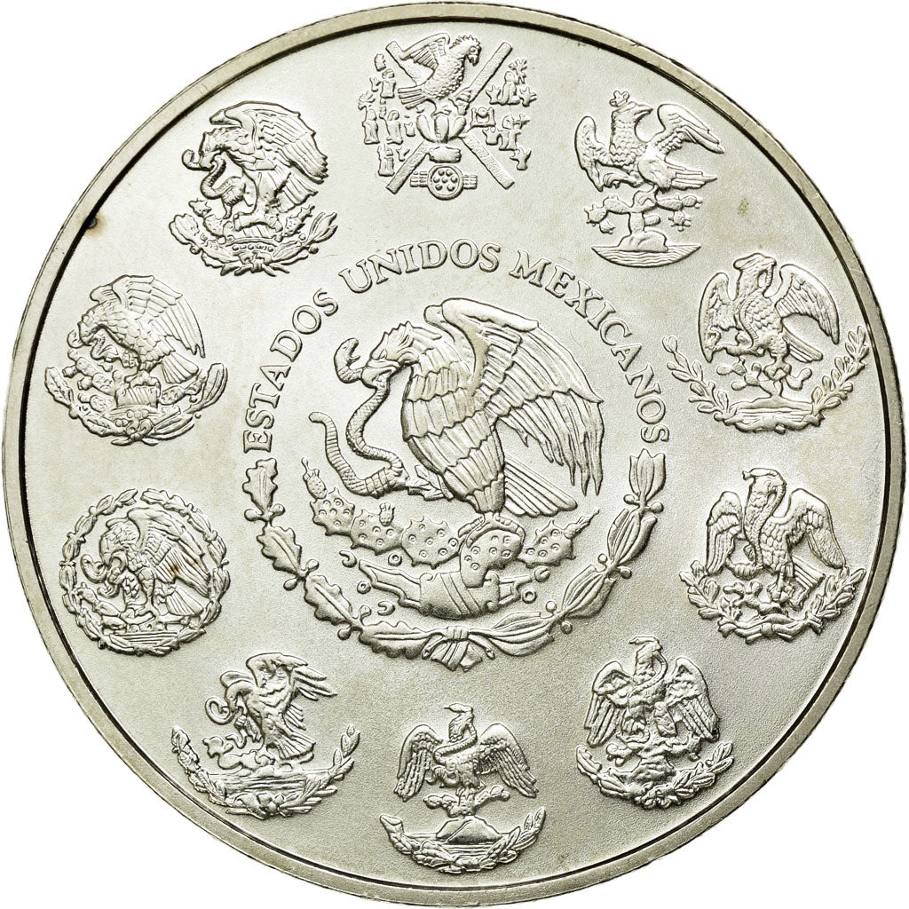 Monnaie, Mexique, Onza, Troy Ounce of Silver, 2010, Mexico City, SPL+, Argent