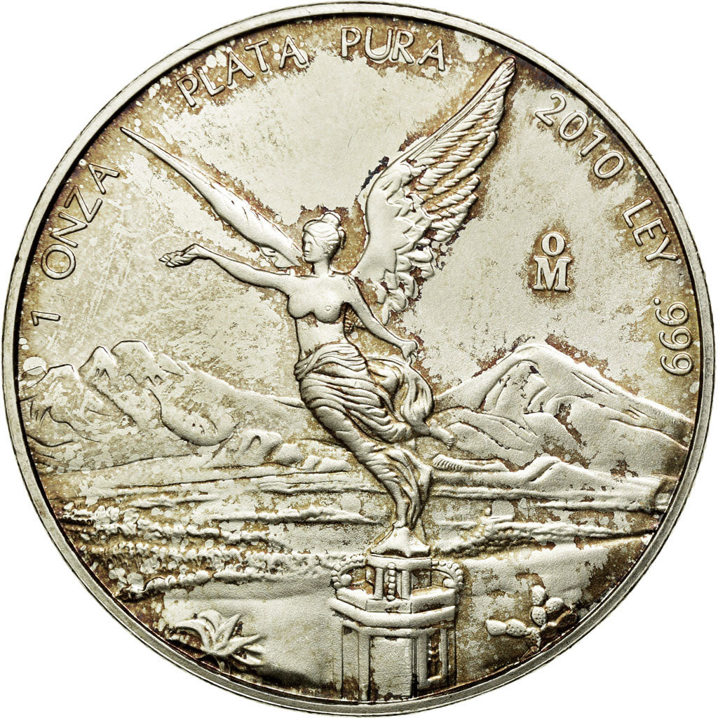 Monnaie, Mexique, Onza, Troy Ounce of Silver, 2010, Mexico City, SPL+, Argent