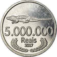 Moneta, CABINDA, 5 millions de reais, 2017, SPL, Alluminio
