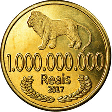 Moneta, CABINDA, milliard de reais, 2017, SPL, Bronzo-alluminio
