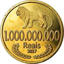 Coin, CABINDA, milliard de reais, 2017, MS(63), Bronze-Aluminium