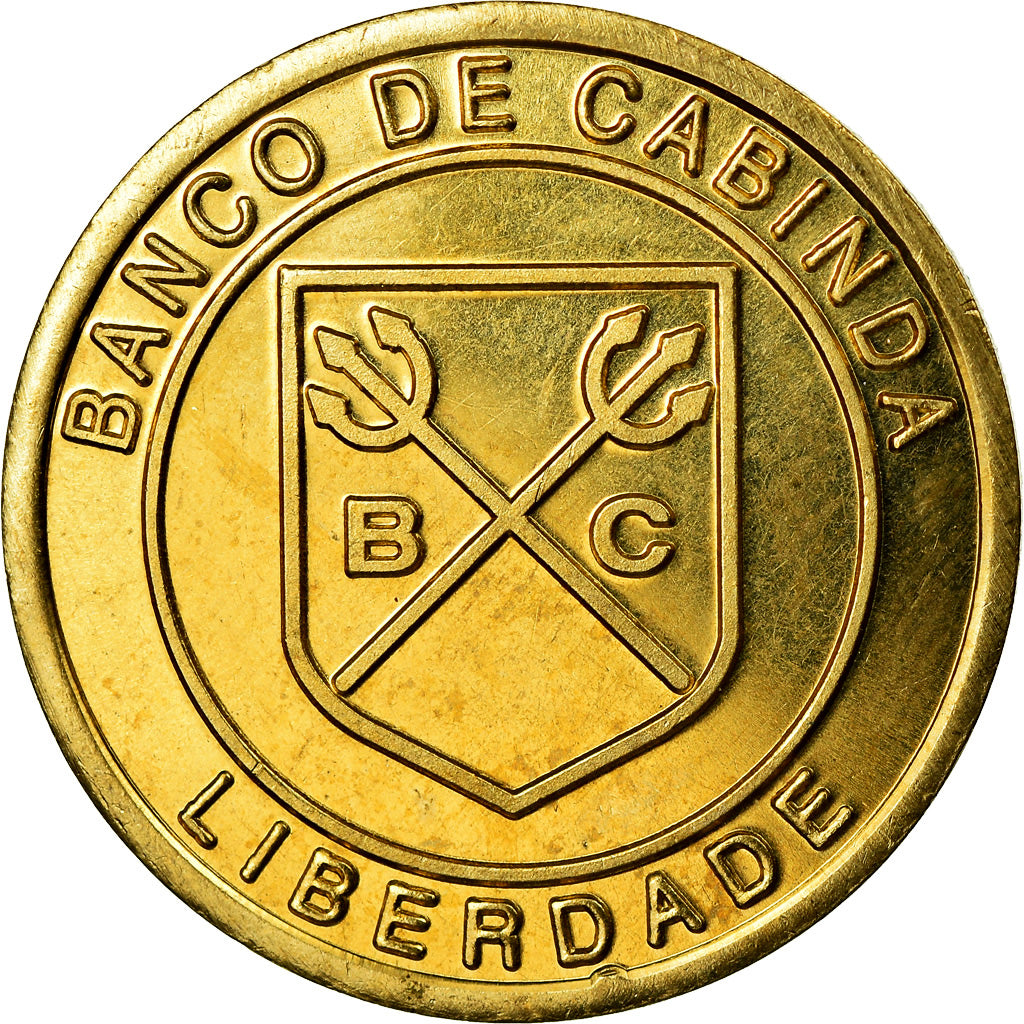 Coin, CABINDA, 2 milliards 500 millions de reais, 2017, MS(63), Bronze-Aluminium