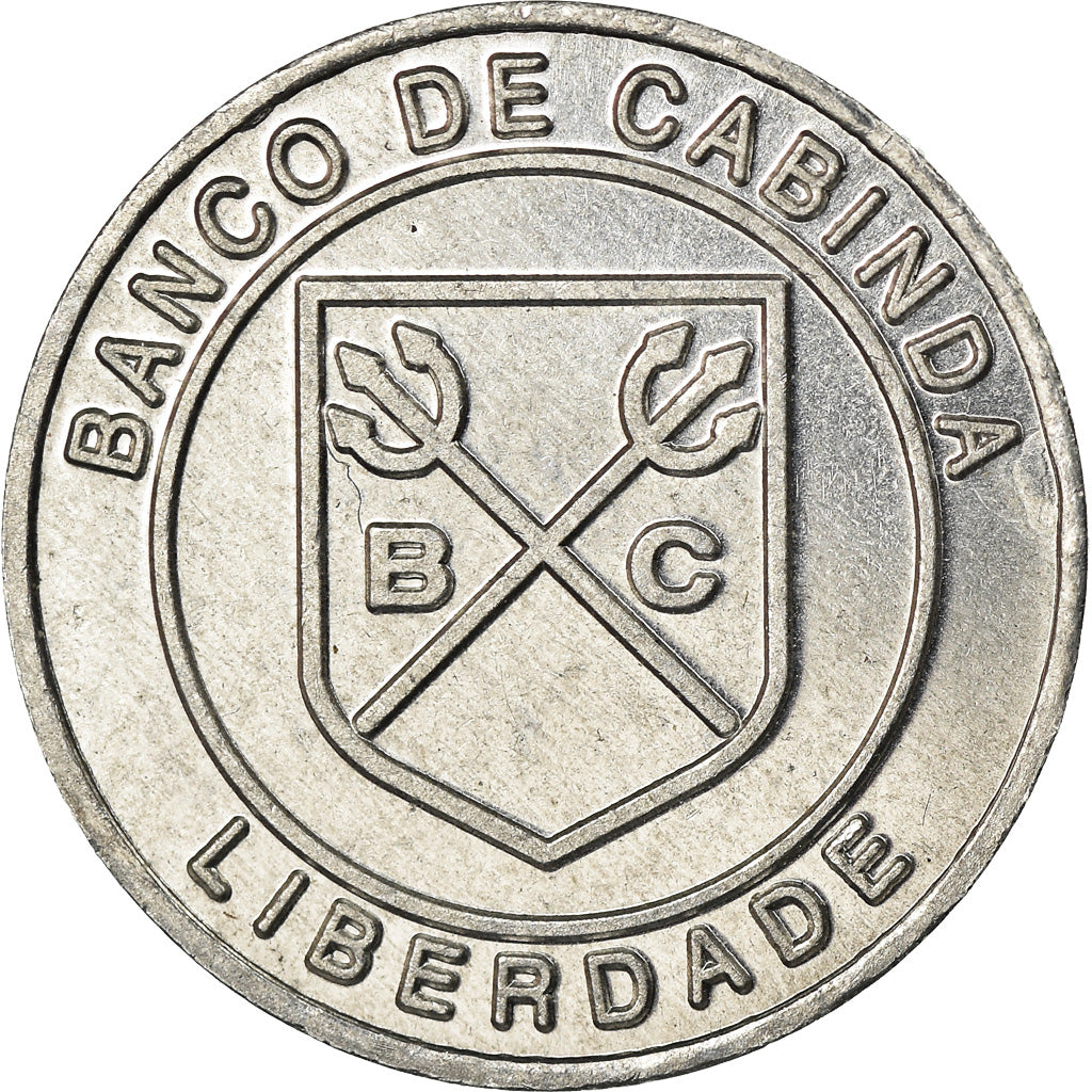 Coin, CABINDA, 10000 reais, 2016, CPLP, MS(63), Aluminum
