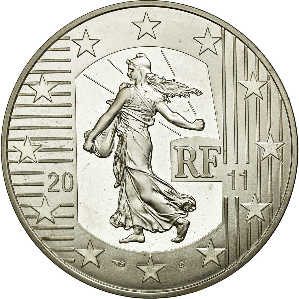 Coin, France, 10 Euro, 2011, Paris, MS(64), Silver, KM:1784