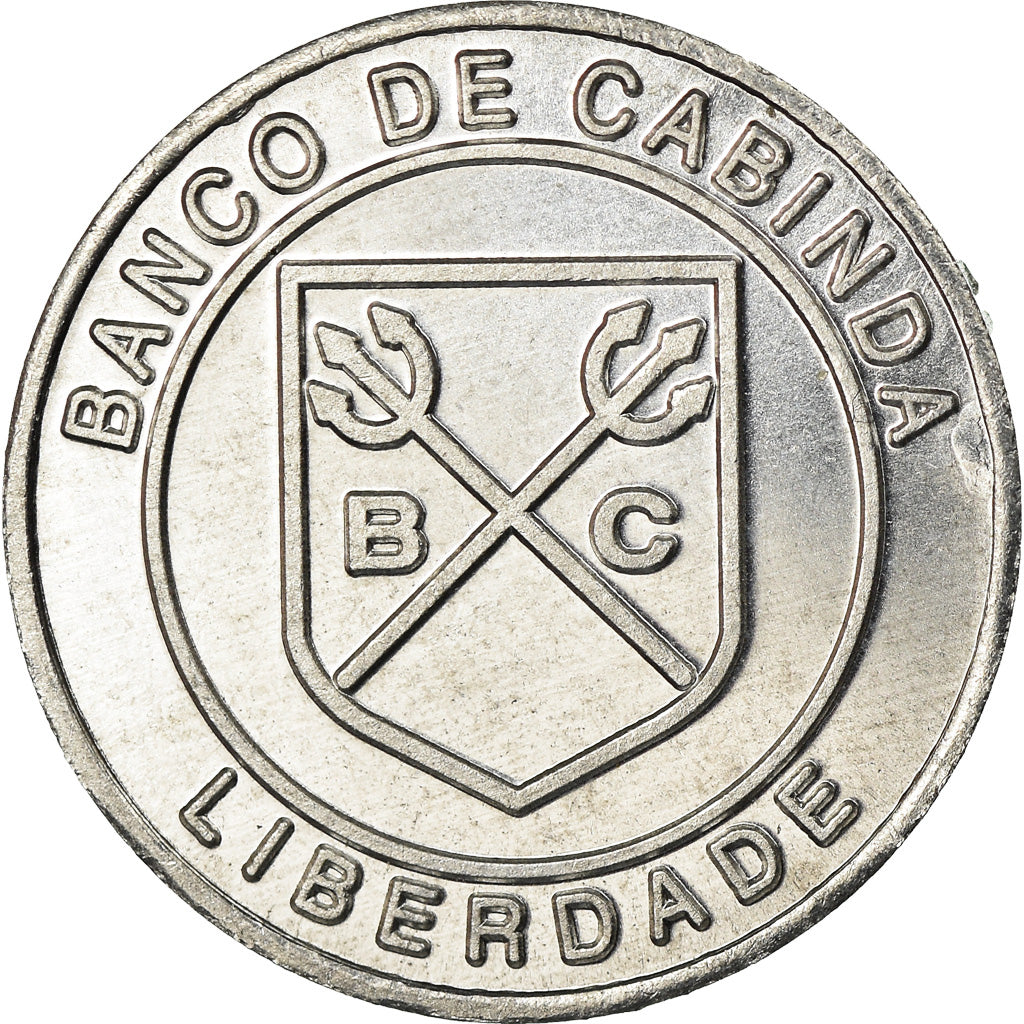 Coin, CABINDA, 10000 reais, 2016, CPLP, MS(63), Aluminum