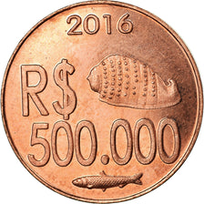 Coin, CABINDA, 500.000 reais, 2016, MS(63), Copper