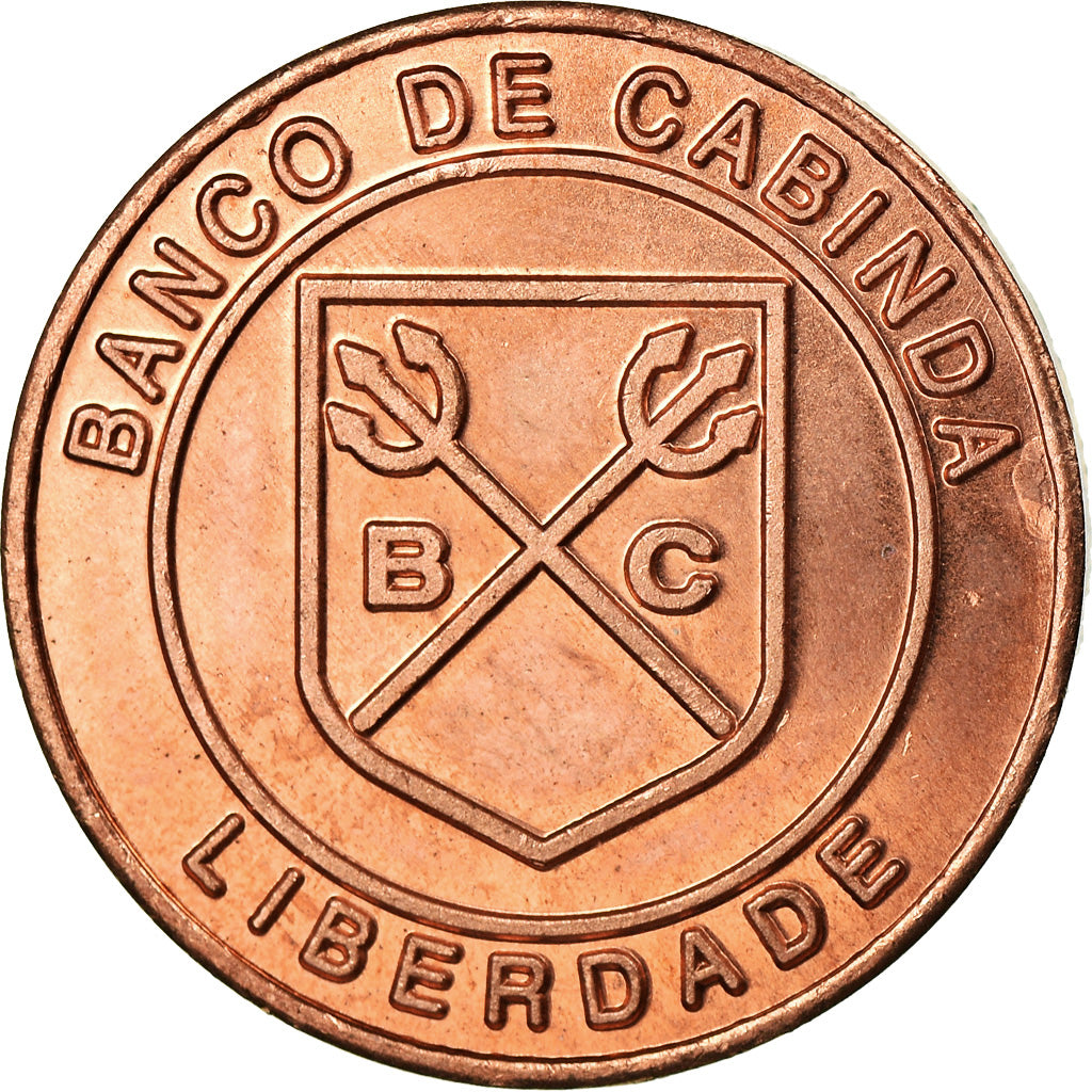 Coin, CABINDA, 500.000 reais, 2016, MS(63), Copper