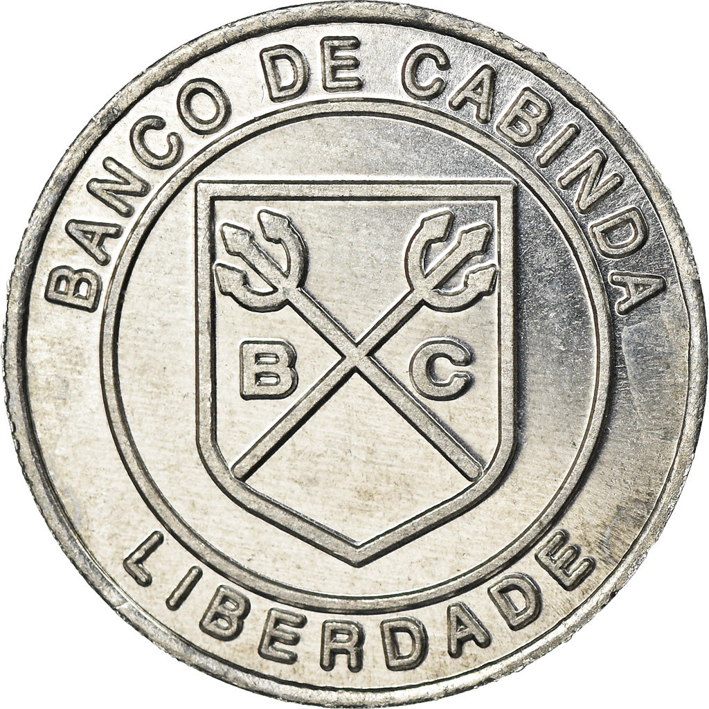 Coin, CABINDA, 10.000 reais, 2016, MS(63), Aluminum