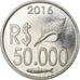 Coin, CABINDA, 50.000 reais, 2016, MS(63), Aluminum