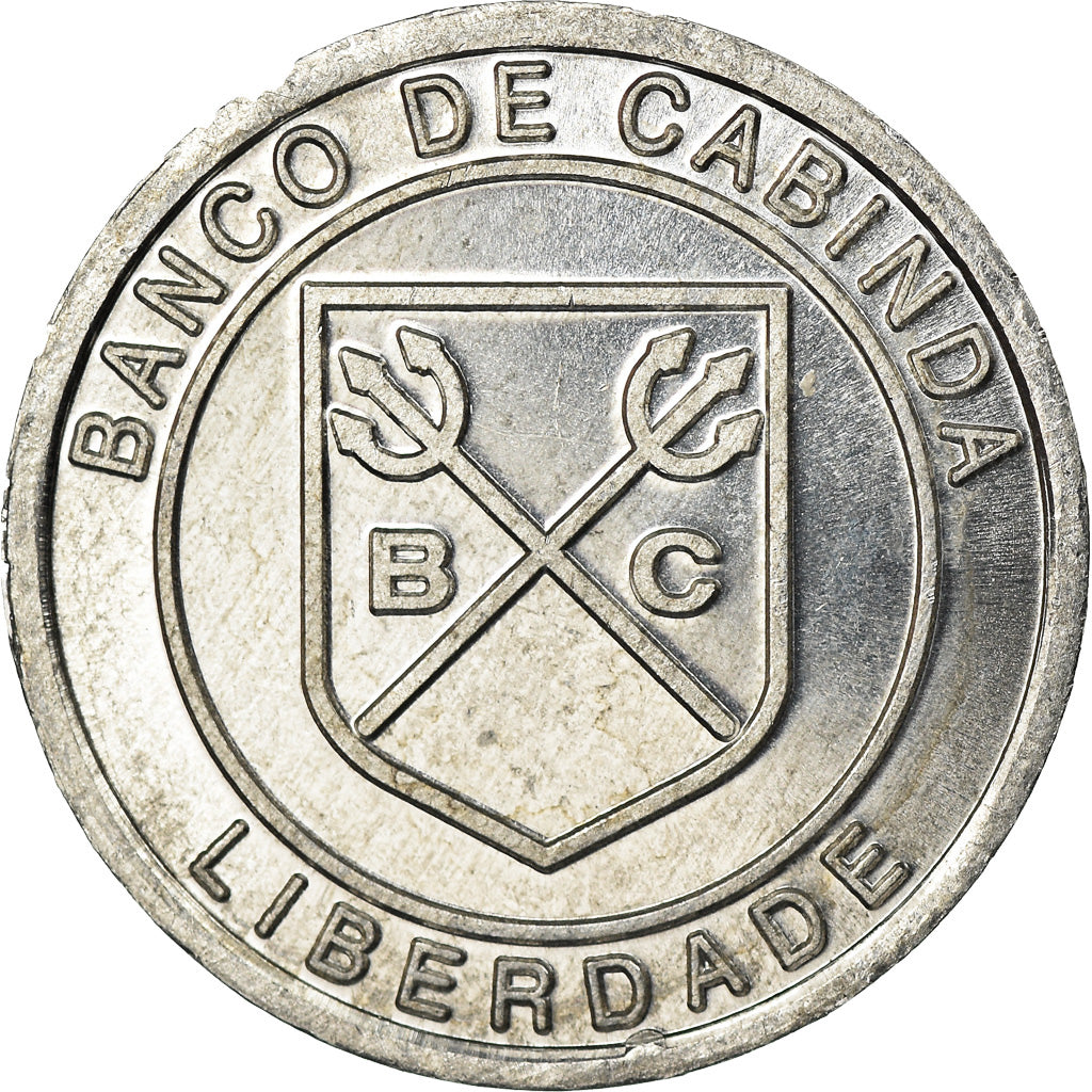 Coin, CABINDA, 50.000 reais, 2016, MS(63), Aluminum