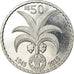 Moneta, CABINDA, 50 Reais, 2015, 70ème anniversaire du FAO, SPL, Alluminio