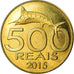 Moneda, CABINDA, 500 reais, 2015, SC, Latón